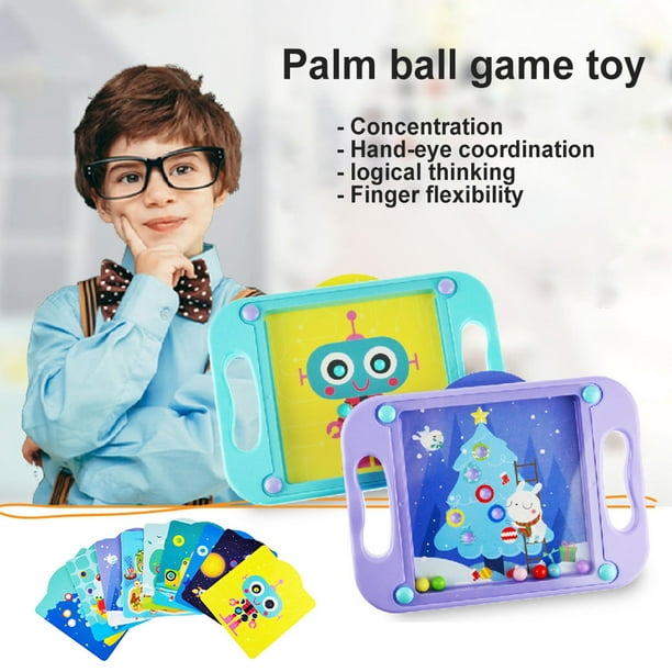 LSJTY Children Maze Balance Board Maze Ball Toy Sensory Training Equipment Green for Kids Coordination and Balance Exercises LSJTY Children Maze Balance Board Maze Ball Toy Sensory Training Equipment Green for Kids Coordination and Balance Exercises